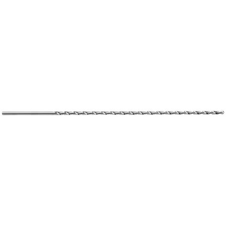 NACHI Extra Length Straight Shank 12in HSS Drill - 11/16in 1058902